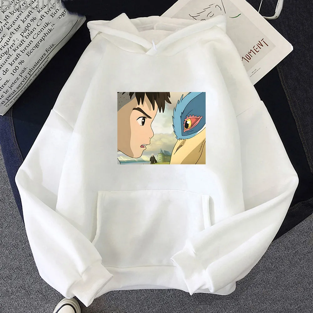 The Boy and The Heron Trendy Japanese Anime Print Harajuku Men`s Hoodies Popular Cartoon All-match Casual Unsex Warm Clothing
The Boy and The Heron Trendy Japanese Anime Print Harajuku Men`s Hoodies Popular Cartoon All-match Casual Unsex Warm Clothing