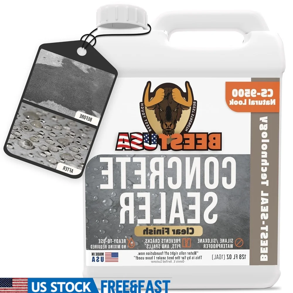 Siloxane Concrete Sealer Deep Penetration UV Resistant Water Beading Paver Protection Low VOC Waterproofing Brick Masonry 1
Siloxane Concrete Sealer Deep Penetration UV Resistant Water Beading Paver Protection Low VOC Waterproofing Brick Masonry 1