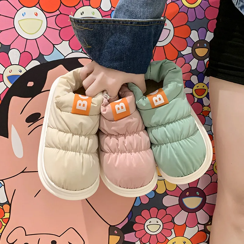 Cute Winter Cotton Shoes Women Not Slip Keep Warm Slippers Outdoor Women Cotton Slippers Leisure Lady Shoes Pantuflas De Mujer
Cute Winter Cotton Shoes Women Not Slip Keep Warm Slippers Outdoor Women Cotton Slippers Leisure Lady Shoes Pantuflas De Mujer