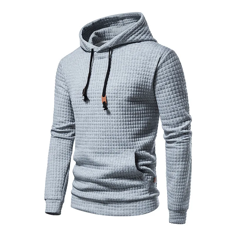 Men's Hoodies Sweatshirts Loose Sportswear Men Clothing Waffle Embossed Outdoor Concise Style Solid Color Male Hooded Jackets
Men's Hoodies Sweatshirts Loose Sportswear Men Clothing Waffle Embossed Outdoor Concise Style Solid Color Male Hooded Jackets