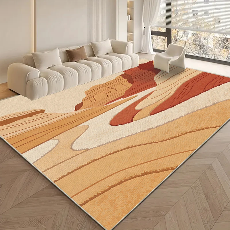 Natural Earth Tones Wind-eroded Rock Pattern Carpet,Crystal Low Pile Washable Rug for Living Room,Bedroom, Hallway, Kitchen Mat
Natural Earth Tones Wind-eroded Rock Pattern Carpet,Crystal Low Pile Washable Rug for Living Room,Bedroom, Hallway, Kitchen Mat