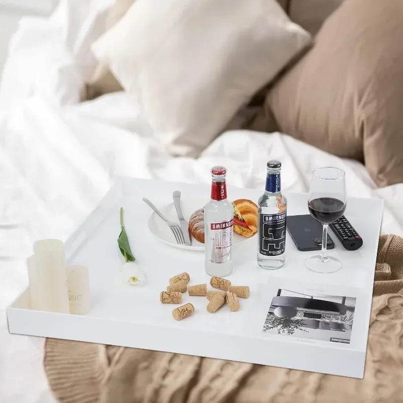Acrylic Tray-Decorative Tray Spill-proof Coffee Table Space Saving Countertop Storage Tray
Acrylic Tray-Decorative Tray Spill-proof Coffee Table Space Saving Countertop Storage Tray