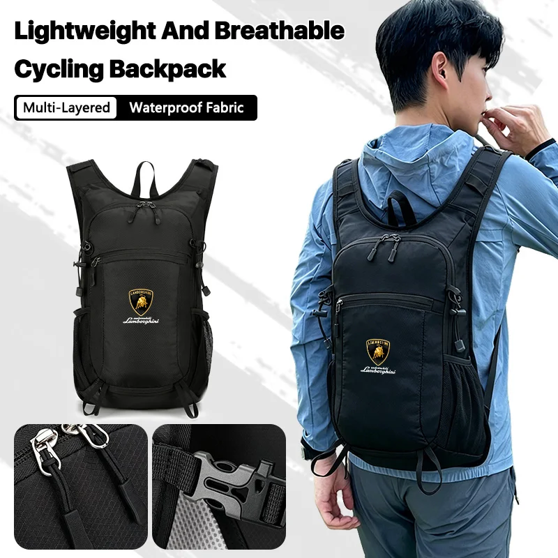 New For Lamborghini Portable Waterproof Outdoor Sports Climbing Hiking Backpack Pouch MTB Road Bike Hydration Backpack Keyring
New For Lamborghini Portable Waterproof Outdoor Sports Climbing Hiking Backpack Pouch MTB Road Bike Hydration Backpack Keyring