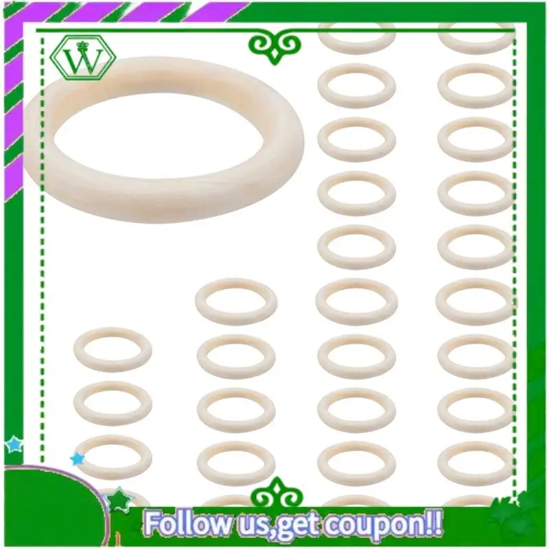 A18P-30Pcs 70Mm Wood Rings,Wooden Ring Wood Circles For DIY Crafts, Macrame Plant Hanger,Ornaments And Jewelry Making
A18P-30Pcs 70Mm Wood Rings,Wooden Ring Wood Circles For DIY Crafts, Macrame Plant Hanger,Ornaments And Jewelry Making