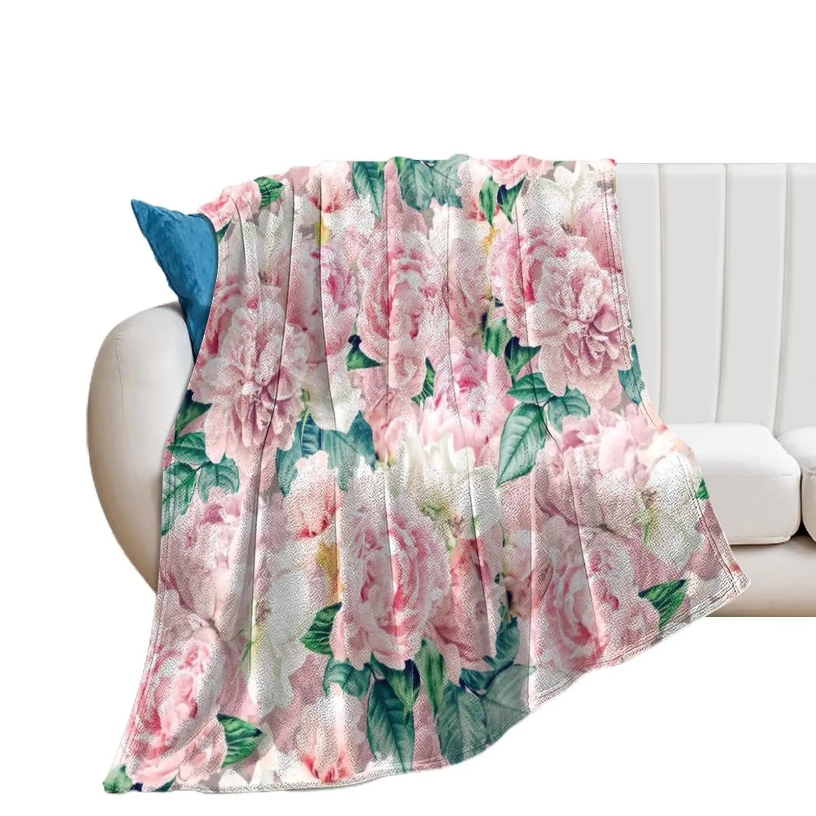 Vintage Blush Real Peonies Pattern Throw Blanket anime Baby Thermal Blankets
Vintage Blush Real Peonies Pattern Throw Blanket anime Baby Thermal Blankets