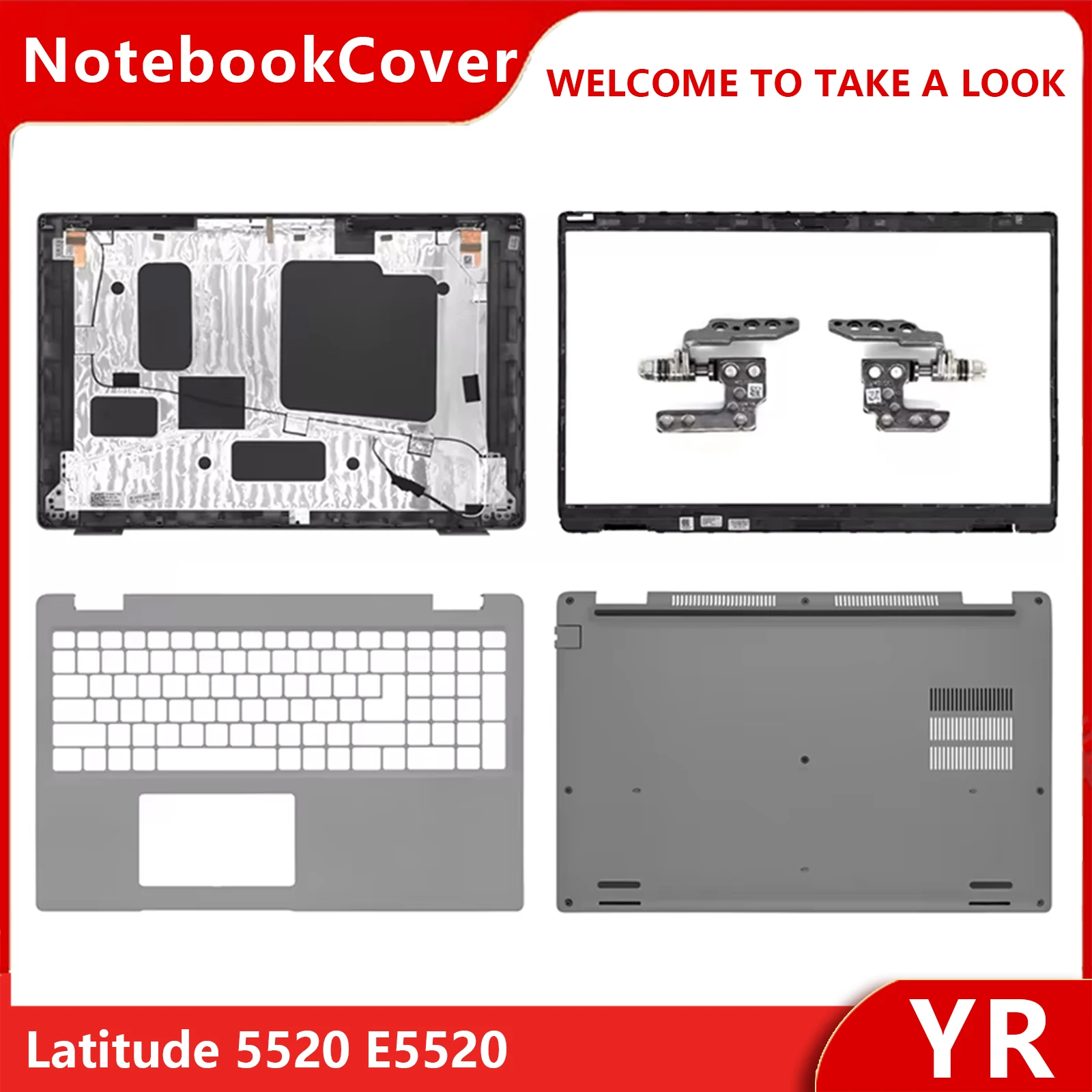 New Case For Latitude 5520 E5520 Laptop Shell LCD Top Cover/Back Cover/Front Bezel/Hinges/Bottom Case Replace Part
New Case For Latitude 5520 E5520 Laptop Shell LCD Top Cover/Back Cover/Front Bezel/Hinges/Bottom Case Replace Part
