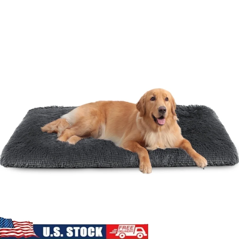 Plush Dog Crate Bed Washable Large Pet Dog Bed Mat Soft Kennel Cushion Non-Slip Pad Dogs Cats Comfortable Travel Sleep
Plush Dog Crate Bed Washable Large Pet Dog Bed Mat Soft Kennel Cushion Non-Slip Pad Dogs Cats Comfortable Travel Sleep