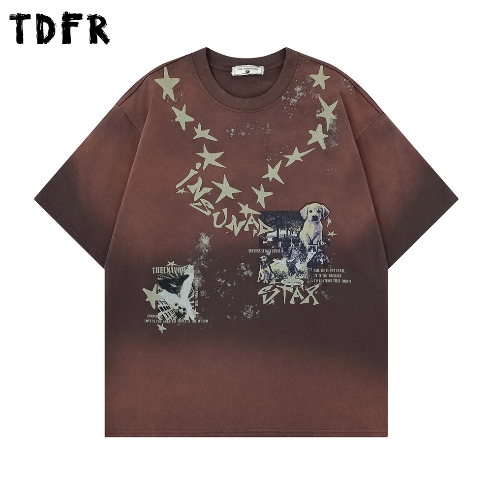 Мужская футболка с коротким рукавом в стиле ретро, с принтом щенка, летняя, повседневная, свободного кроя, с круглым вырезом, из хлопка
Мужская футболка с коротким рукавом в стиле ретро, с принтом щенка, летняя, повседневная, свободного кроя, с круглым вырезом, из хлопка