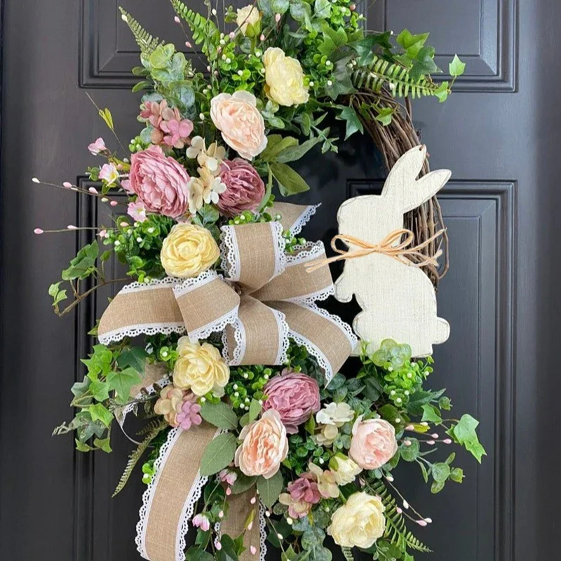 Easter Bunny Wreath For Front Door Or Wall Artificial Rabbit Wreath Spring Wreath Easter Decor Outdoor Indoor Hanging Wreath
Easter Bunny Wreath For Front Door Or Wall Artificial Rabbit Wreath Spring Wreath Easter Decor Outdoor Indoor Hanging Wreath