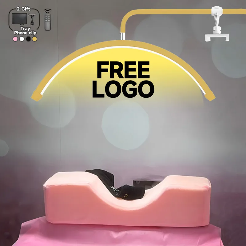 Professional Eye-Protective Free LOGO 23inch 45W New Arrival Beauty Salon LED Floor Lamp Dual Color Temperature Eyelash Light
Professional Eye-Protective Free LOGO 23inch 45W New Arrival Beauty Salon LED Floor Lamp Dual Color Temperature Eyelash Light