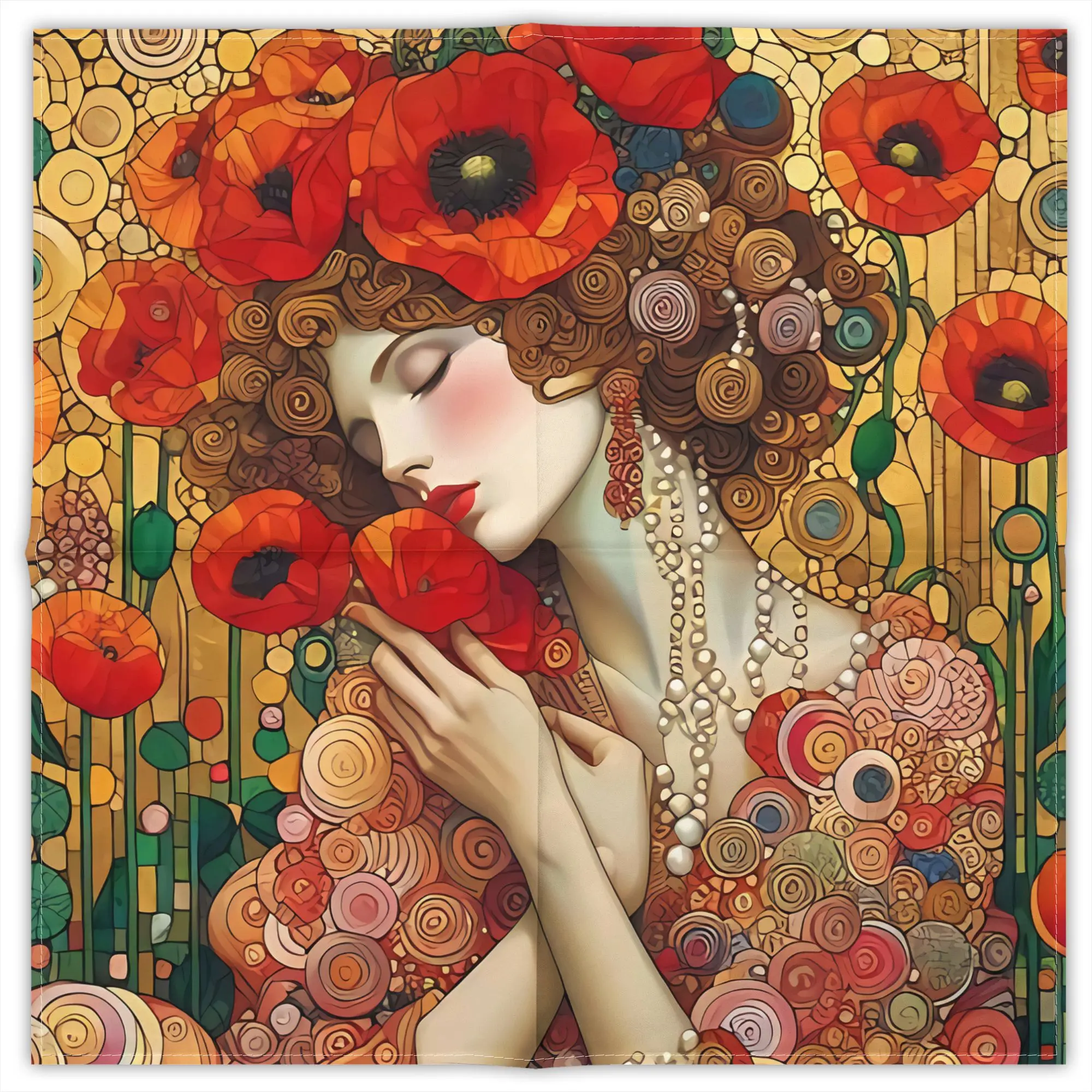 Gustav Klimt Painting Art Fashion Square Scarf Decorative Polyester Printed Daily
Gustav Klimt Painting Art Fashion Square Scarf Decorative Polyester Printed Daily