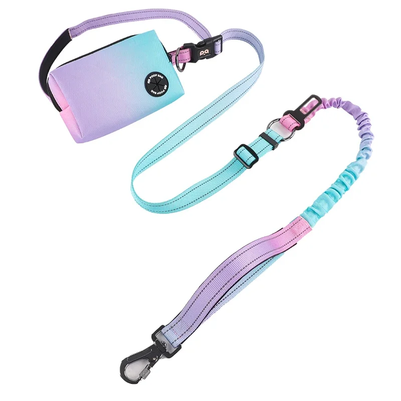 Stretchable dog walking rope, optional waist bag, hands-free running leash, explosion-proof punch for medium and large dogs
Stretchable dog walking rope, optional waist bag, hands-free running leash, explosion-proof punch for medium and large dogs