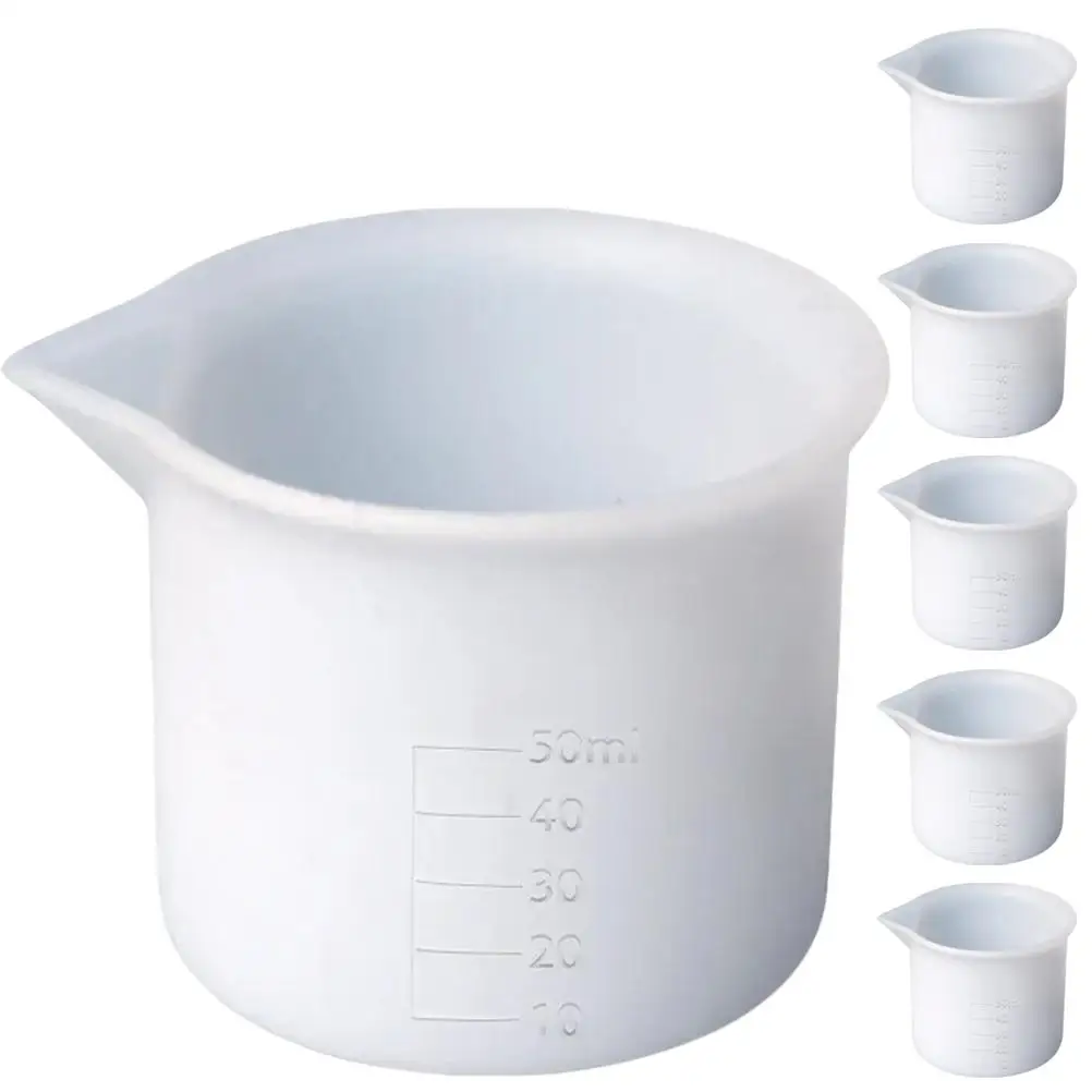 6 Pcs 50ml Silicone Measuring Cup Cups Crayon Epoxy Craft Tool Crafts Making Tools Silica Gel
6 Pcs 50ml Silicone Measuring Cup Cups Crayon Epoxy Craft Tool Crafts Making Tools Silica Gel