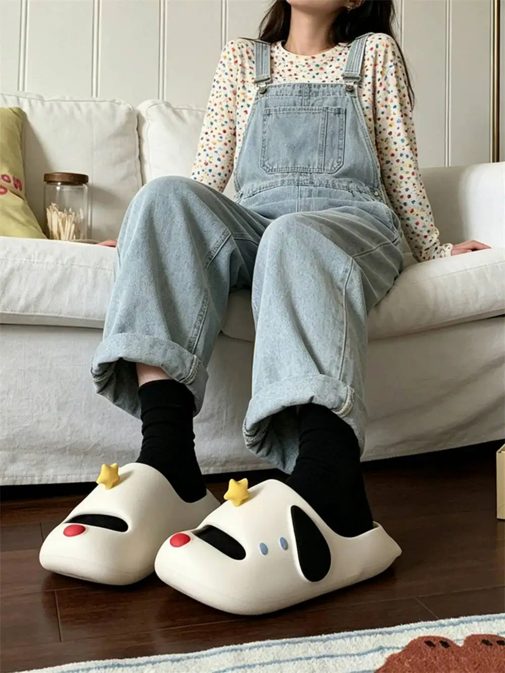 2026 New Cartoon Puppy Slippers Women Antibacterial Deodorant Soft Sole Arch Support Non-slip Shoes Indoor Outdoor Summer Wear
2026 New Cartoon Puppy Slippers Women Antibacterial Deodorant Soft Sole Arch Support Non-slip Shoes Indoor Outdoor Summer Wear