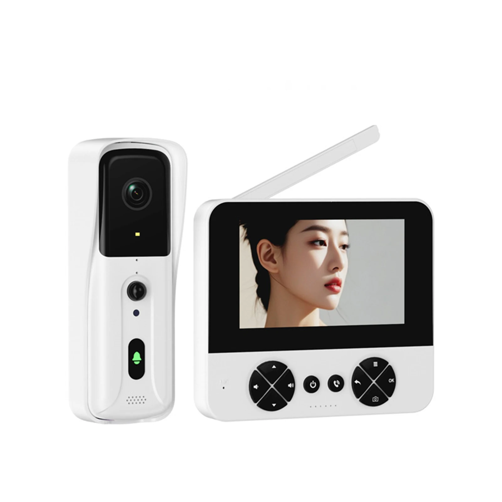 Answer With Ease One-click Video Doorbell Answering Doorbell Camera 3-meter Infrared Night s
Answer With Ease One-click Video Doorbell Answering Doorbell Camera 3-meter Infrared Night s