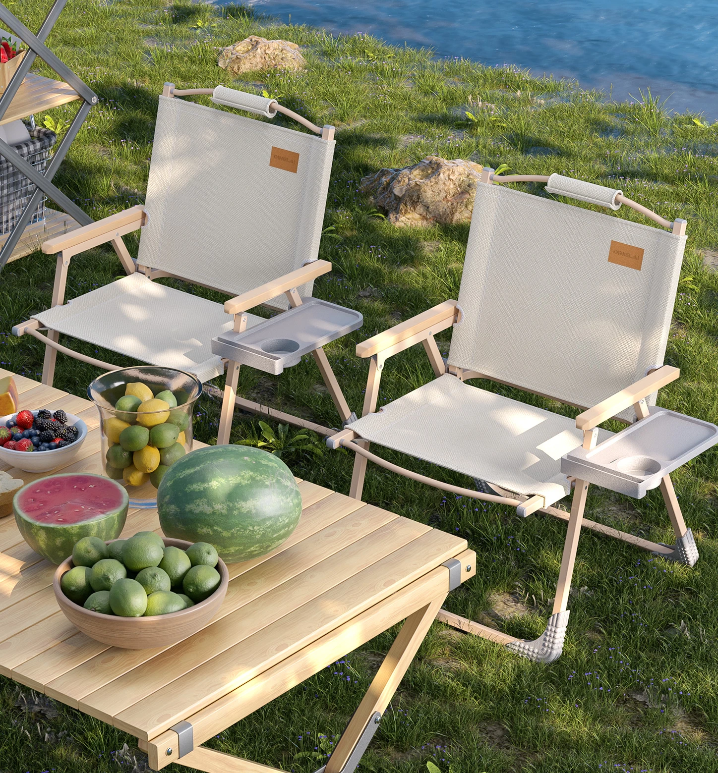 Outdoor camping folding chair portable Cmit chair beach chair back lunch break lounge chair.
Outdoor camping folding chair portable Cmit chair beach chair back lunch break lounge chair.
