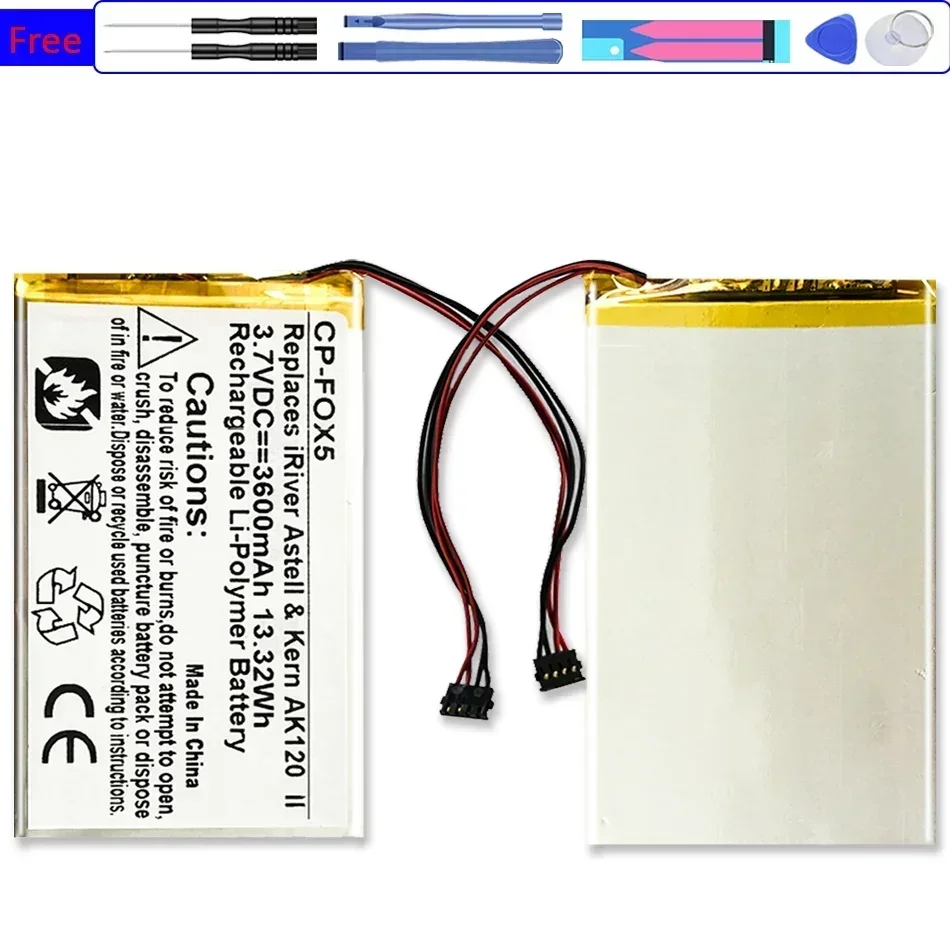 Rechargeable 3500mAh High Quality Battery for FIIO X1 X3 X5 X7 II Speaker Music Player Batteria + Tracking Number
Rechargeable 3500mAh High Quality Battery for FIIO X1 X3 X5 X7 II Speaker Music Player Batteria + Tracking Number