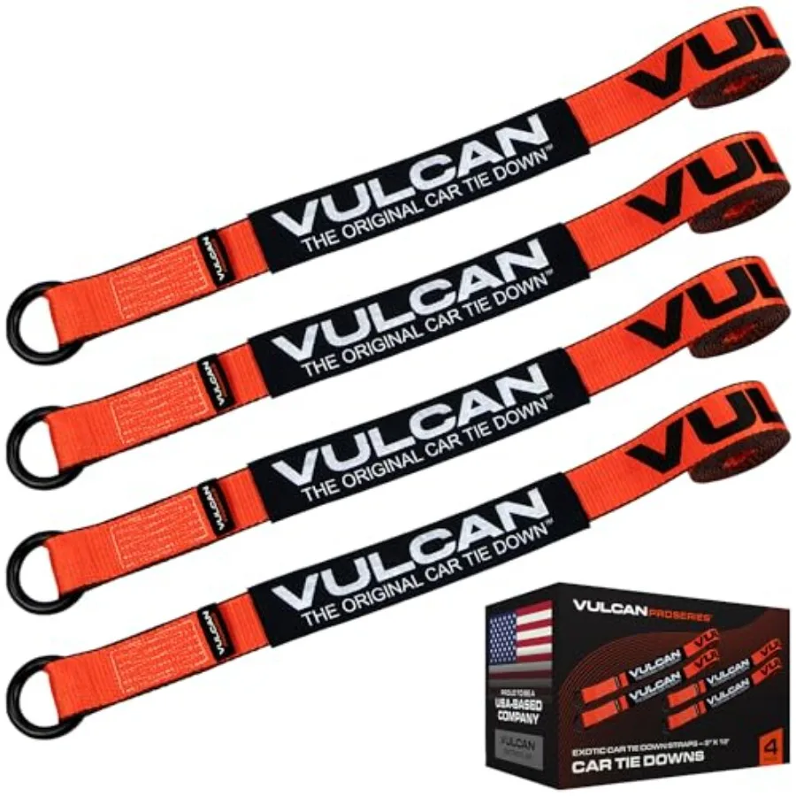 Exotic Car Rim Tie Down Set - 2 Inch x 144 Inch - 4 Straps - PROSeries - 3300 Pound Safe Working Load
Exotic Car Rim Tie Down Set - 2 Inch x 144 Inch - 4 Straps - PROSeries - 3300 Pound Safe Working Load