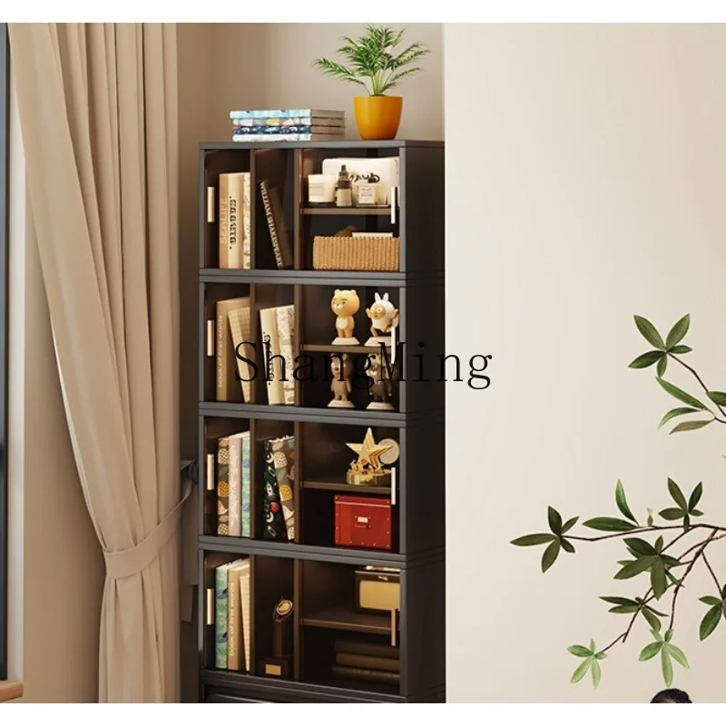 ZHB cream wind bay window balcony locker household sundries storage wall free combination bookcase G
ZHB cream wind bay window balcony locker household sundries storage wall free combination bookcase G