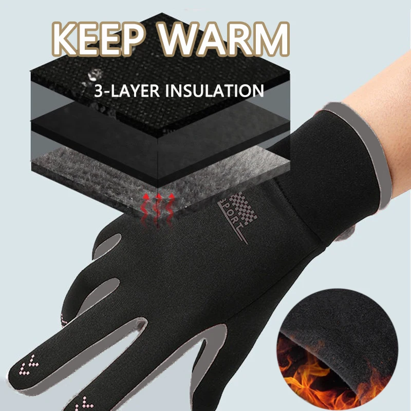 MuqiNush Soft Thermal Winter Gloves Men Women Touch Screen Non-slip Warm Gloves with Size Chart for Cycling Driving Daily Wear
MuqiNush Soft Thermal Winter Gloves Men Women Touch Screen Non-slip Warm Gloves with Size Chart for Cycling Driving Daily Wear