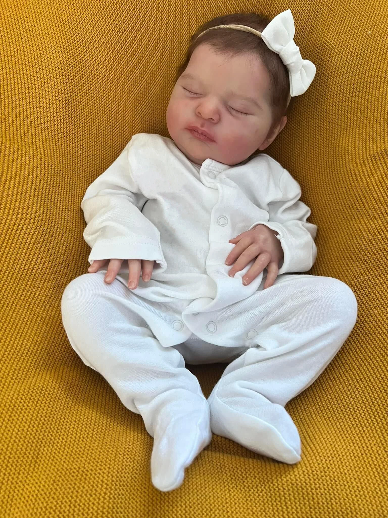 NPK 19inch Newborn Baby Reborn Doll premium Make-up Handmade 3D Skin Top Quality Collectible Art Doll
NPK 19inch Newborn Baby Reborn Doll premium Make-up Handmade 3D Skin Top Quality Collectible Art Doll