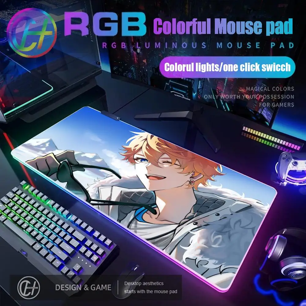 HYBXAXC 100x50 см Коврик для мыши Genshin Impact Tartaglia RGB Игровой коврик для мыши Настольный коврик HD Gamer Большой светодиодный светильник XXL RGB Коврик для мыши
HYBXAXC 100x50 см Коврик для мыши Genshin Impact Tartaglia RGB Игровой коврик для мыши Настольный коврик HD Gamer Большой светодиодный светильник XXL RGB Коврик для мыши