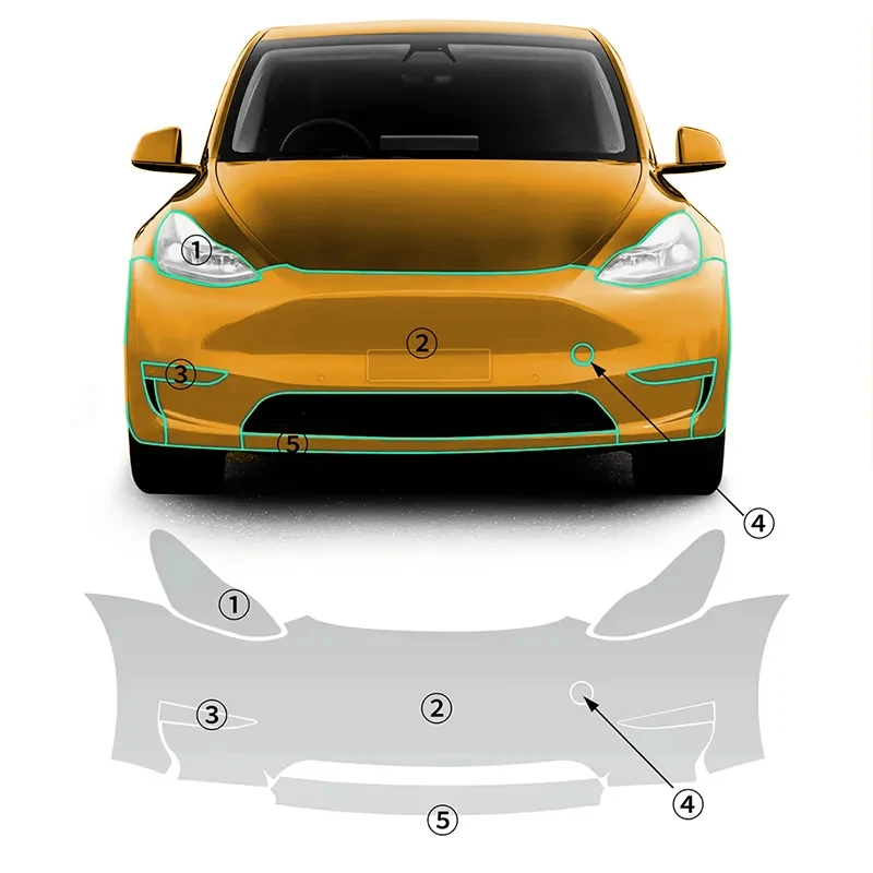 Подходит для Tesla Model Y 2020-2024 гг., прозрачная защитная пленка из ТПУ, устойчивая к царапинам, предварительно вырезанная защитная пленка PPF
Подходит для Tesla Model Y 2020-2024 гг., прозрачная защитная пленка из ТПУ, устойчивая к царапинам, предварительно вырезанная защитная пленка PPF