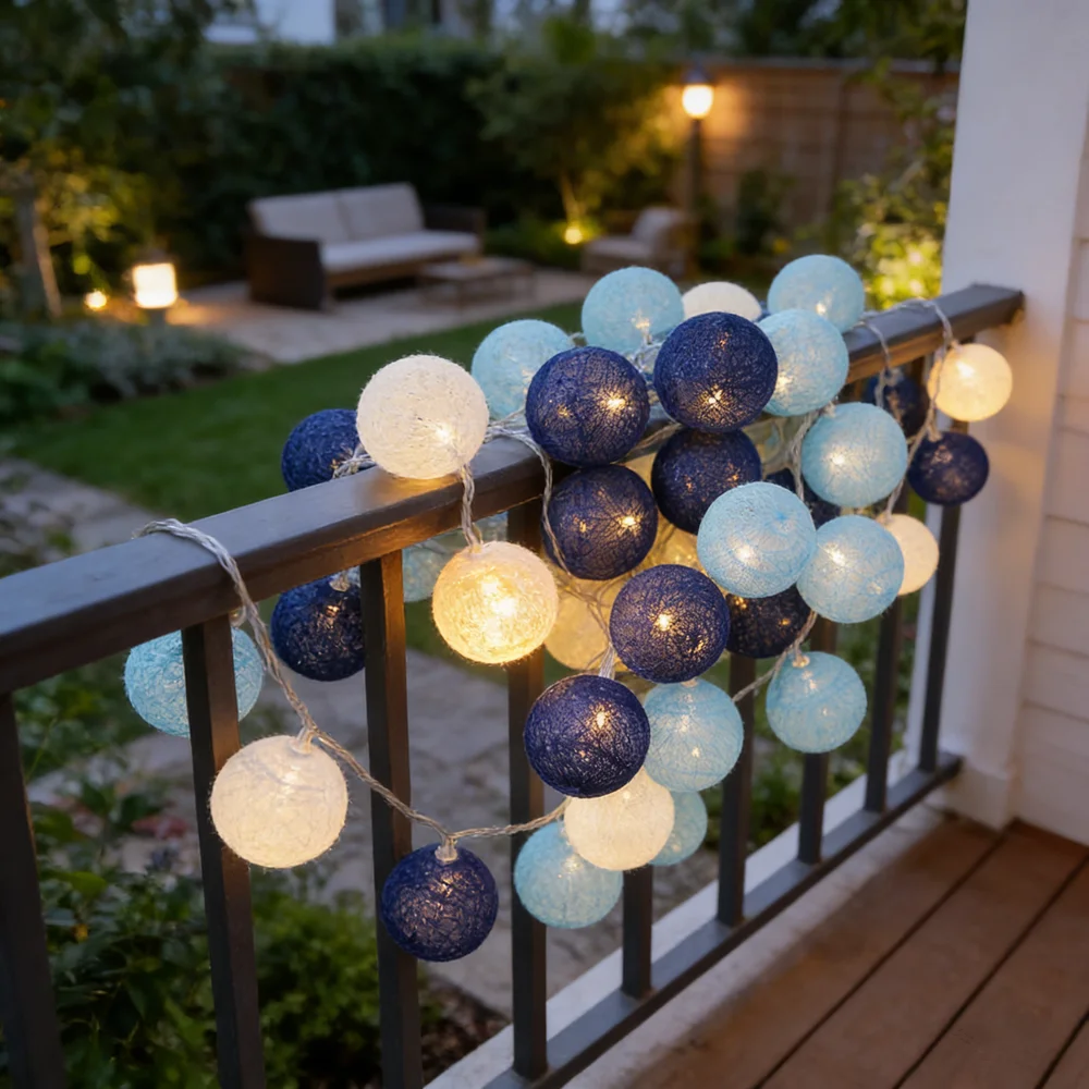 Battery Party Wedding Color Light String 10/20 LEDs Cotton Thread Balls String Lights Christmas Decorations Home Decoration Lamp
Battery Party Wedding Color Light String 10/20 LEDs Cotton Thread Balls String Lights Christmas Decorations Home Decoration Lamp
