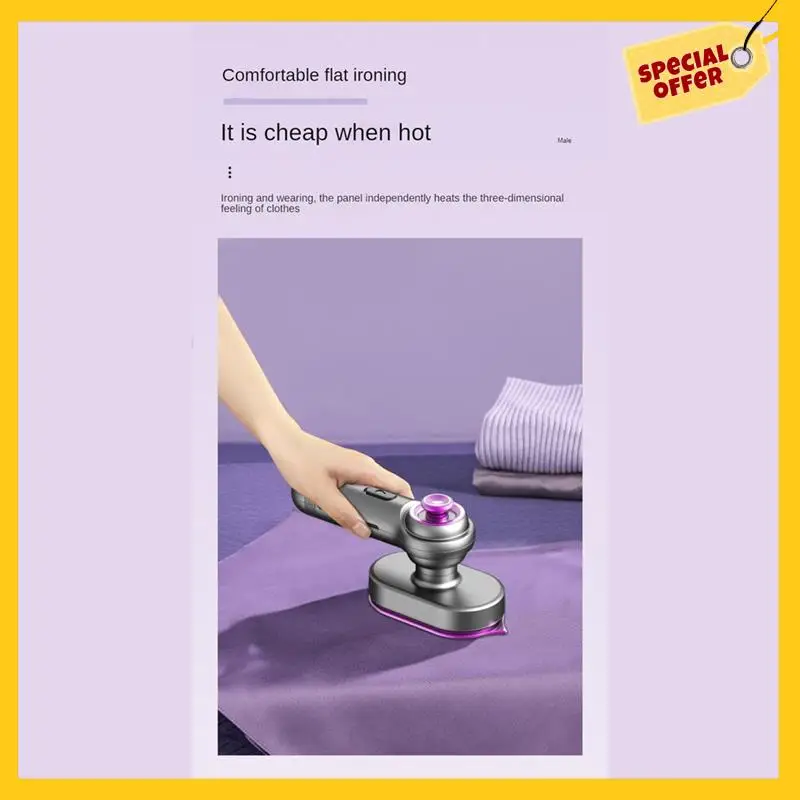 Portable Travel Mini Iron Handheld Steam Iron For Clothes Mini Ironing Machine Garment Steams Dry Wet Ironing US Plug-B Durable
Portable Travel Mini Iron Handheld Steam Iron For Clothes Mini Ironing Machine Garment Steams Dry Wet Ironing US Plug-B Durable