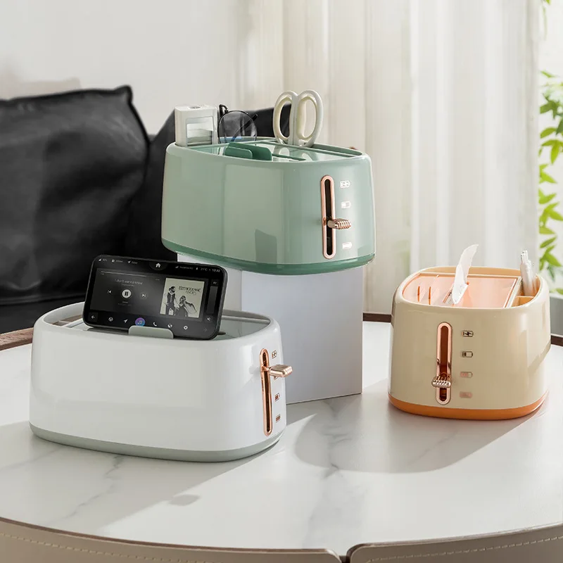 Multifunction Tissue Box home living room Kitchen napkin Holder Paper Case Organizer Bread machine shape Desktop storage Box
Multifunction Tissue Box home living room Kitchen napkin Holder Paper Case Organizer Bread machine shape Desktop storage Box
