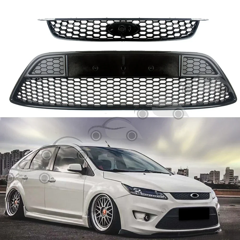 Car Front Bumper Grill Upper Grille Fit For Ford Focus ST 2009 2010 2011 2012 2013 Black
Car Front Bumper Grill Upper Grille Fit For Ford Focus ST 2009 2010 2011 2012 2013 Black