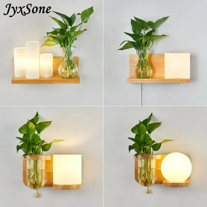 Wall Lamp New Simple and Creative Indoor Interior Wall Light Nordic Wood Art Decorative Living Room Corridor Aisle Balcony Plant
Wall Lamp New Simple and Creative Indoor Interior Wall Light Nordic Wood Art Decorative Living Room Corridor Aisle Balcony Plant