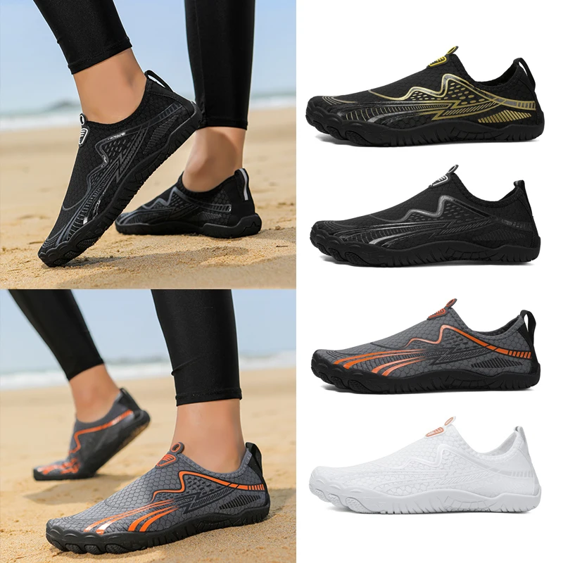 Quick-Drying Beach Seaside Water Shoes Unisex Swimming Aqua Slippers Indoor Fitness Outdoor Activities Five Finger Sandal 36-46
Quick-Drying Beach Seaside Water Shoes Unisex Swimming Aqua Slippers Indoor Fitness Outdoor Activities Five Finger Sandal 36-46
