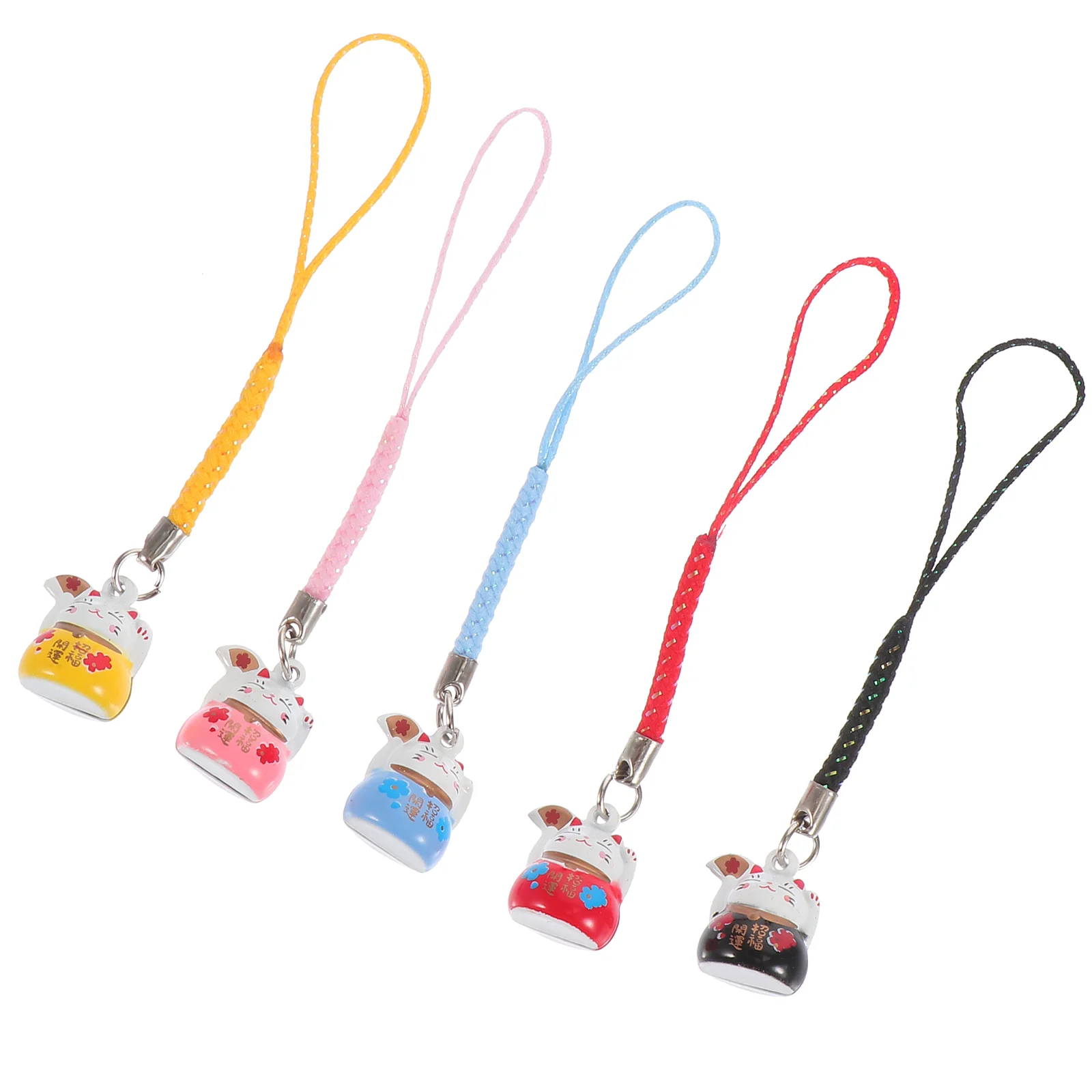 5 Pcs Key Ring Lucky Cat Brass Bell Miss Locket Hanging Ornament Copper Plush Auspicious Pendant
5 Pcs Key Ring Lucky Cat Brass Bell Miss Locket Hanging Ornament Copper Plush Auspicious Pendant