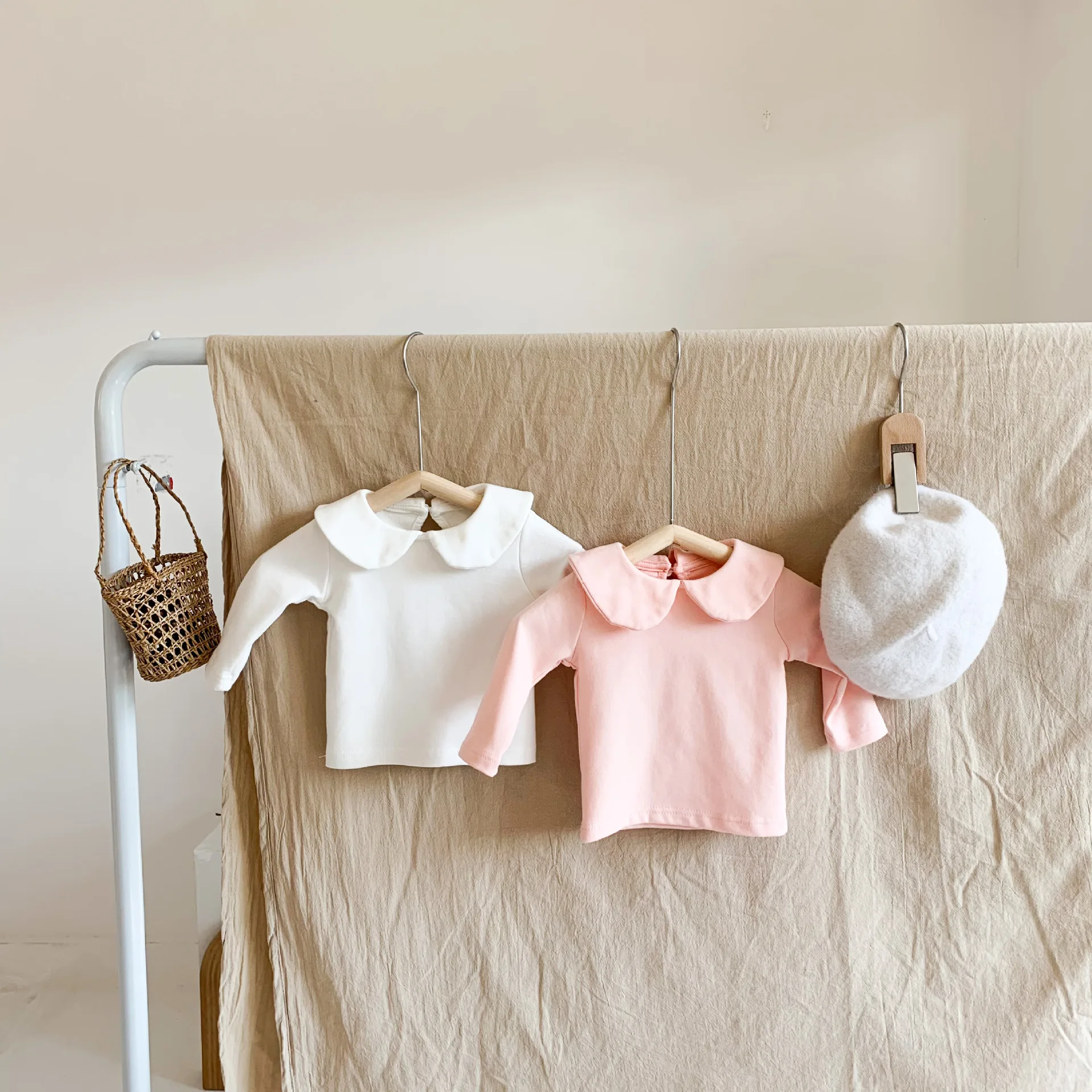 2024 Spring New Baby Girl Long Sleeve Lapel T Shirts Newborn Infant Solid Loose Casual Tee Toddler Cotton Bottoming Tops 0-3T
2024 Spring New Baby Girl Long Sleeve Lapel T Shirts Newborn Infant Solid Loose Casual Tee Toddler Cotton Bottoming Tops 0-3T