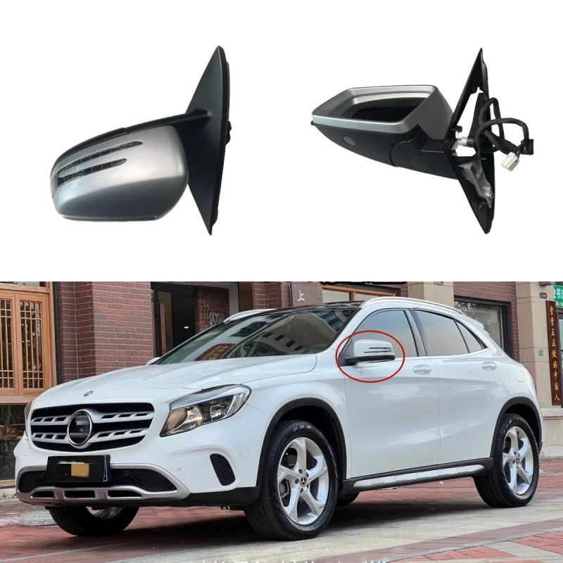 For Mercedes-Benz GLA180 /GLA200/GLA250/GLA45 2020-2023 Left Right Auto Power Rear View Mirror Side Door Mirror Assembly
For Mercedes-Benz GLA180 /GLA200/GLA250/GLA45 2020-2023 Left Right Auto Power Rear View Mirror Side Door Mirror Assembly