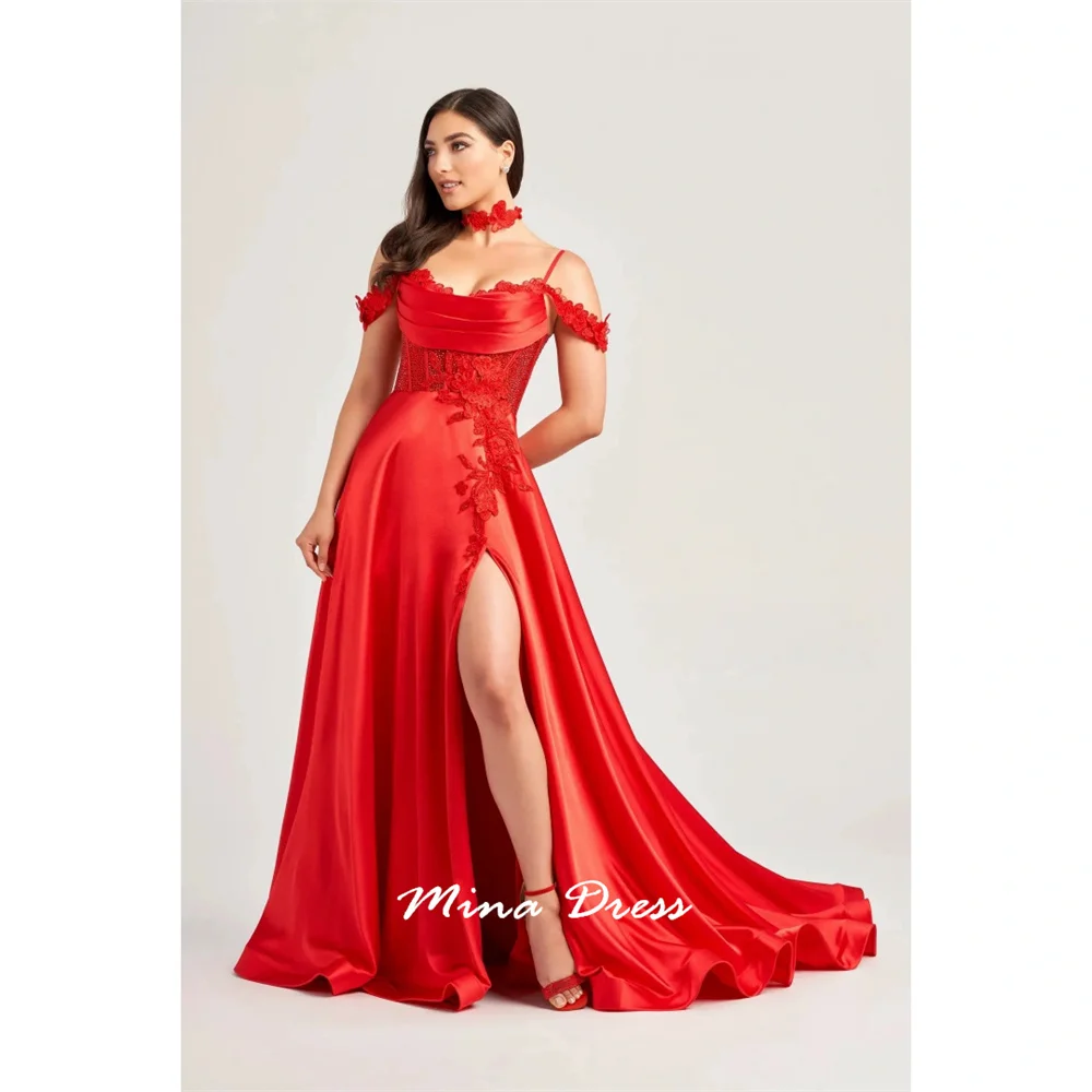 Mina Customized Backless Luxury Women Evening Dress Sleeveless Sequins Elegant Party Dresses Woman Removable Shoulder Strap Slit
Mina Customized Backless Luxury Women Evening Dress Sleeveless Sequins Elegant Party Dresses Woman Removable Shoulder Strap Slit
