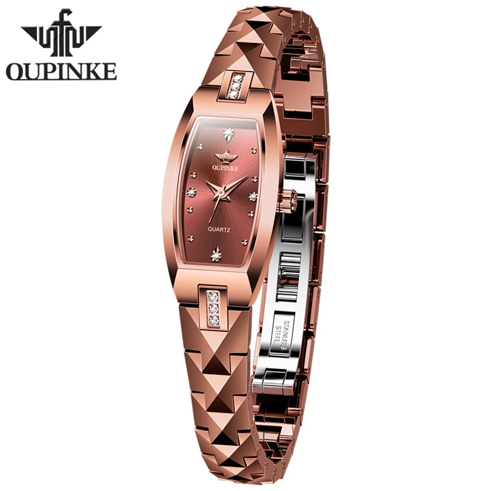OUPINKE Women's Watches Simple Fashion Oirginal Wristwatch for Female Rose Gold Tungsten Steel Waterproof Reloj
OUPINKE Women's Watches Simple Fashion Oirginal Wristwatch for Female Rose Gold Tungsten Steel Waterproof Reloj