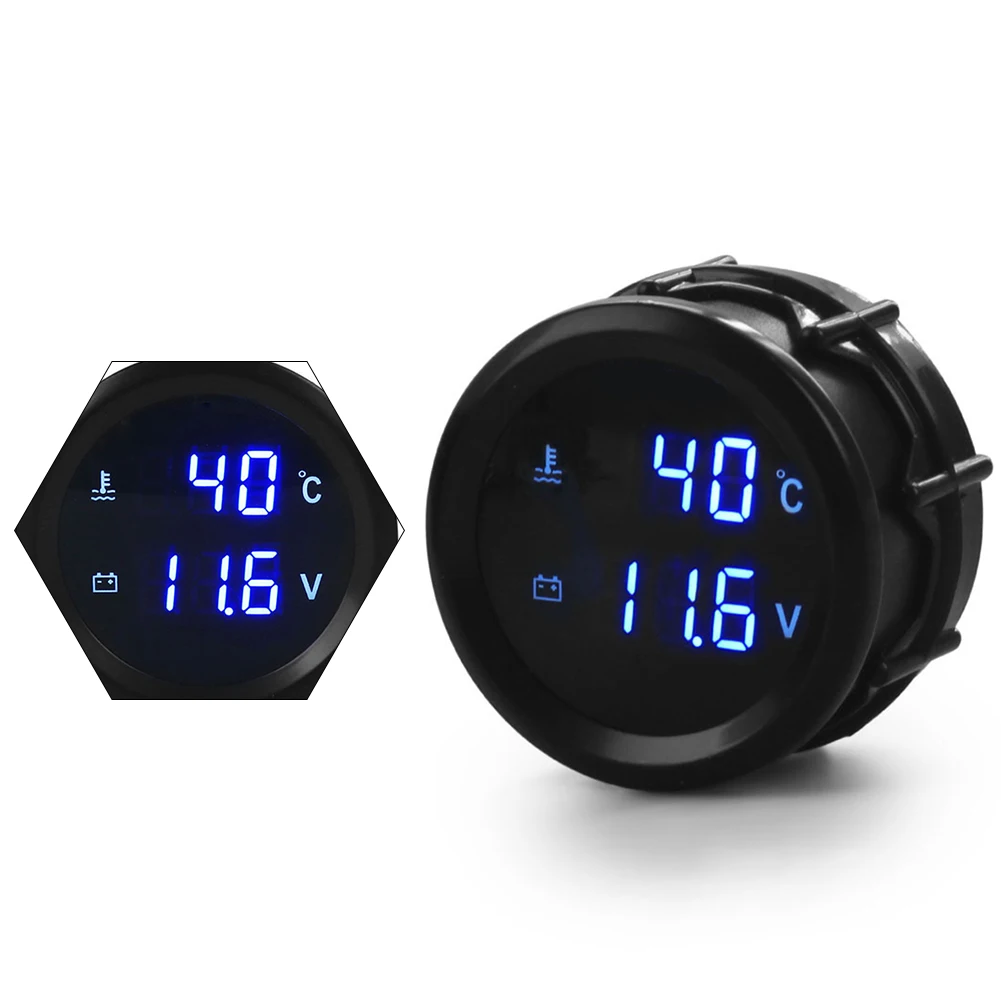 12-24V Car Water Temperature And Voltage Gauge 2-in-1 Gauge Provides Real-time Monitoring Water Temperature Voltage Plastic
12-24V Car Water Temperature And Voltage Gauge 2-in-1 Gauge Provides Real-time Monitoring Water Temperature Voltage Plastic