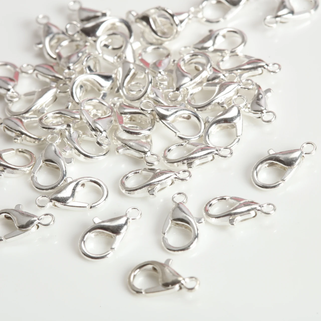 160pcs Gold And Silver Lobster Clasp Jewelry Connector Bracelet Necklace Clasp Handmade Diy Parts For Jewelry Making Supplies
160pcs Gold And Silver Lobster Clasp Jewelry Connector Bracelet Necklace Clasp Handmade Diy Parts For Jewelry Making Supplies