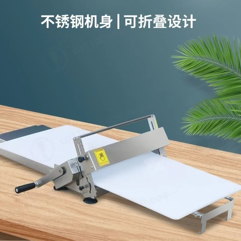 Hand Crank Tabletop Dough Sheeter Stainless Steel Pastry Laminator for Croissant Bread Dough Rolling Bakery Processing Equipment
Hand Crank Tabletop Dough Sheeter Stainless Steel Pastry Laminator for Croissant Bread Dough Rolling Bakery Processing Equipment