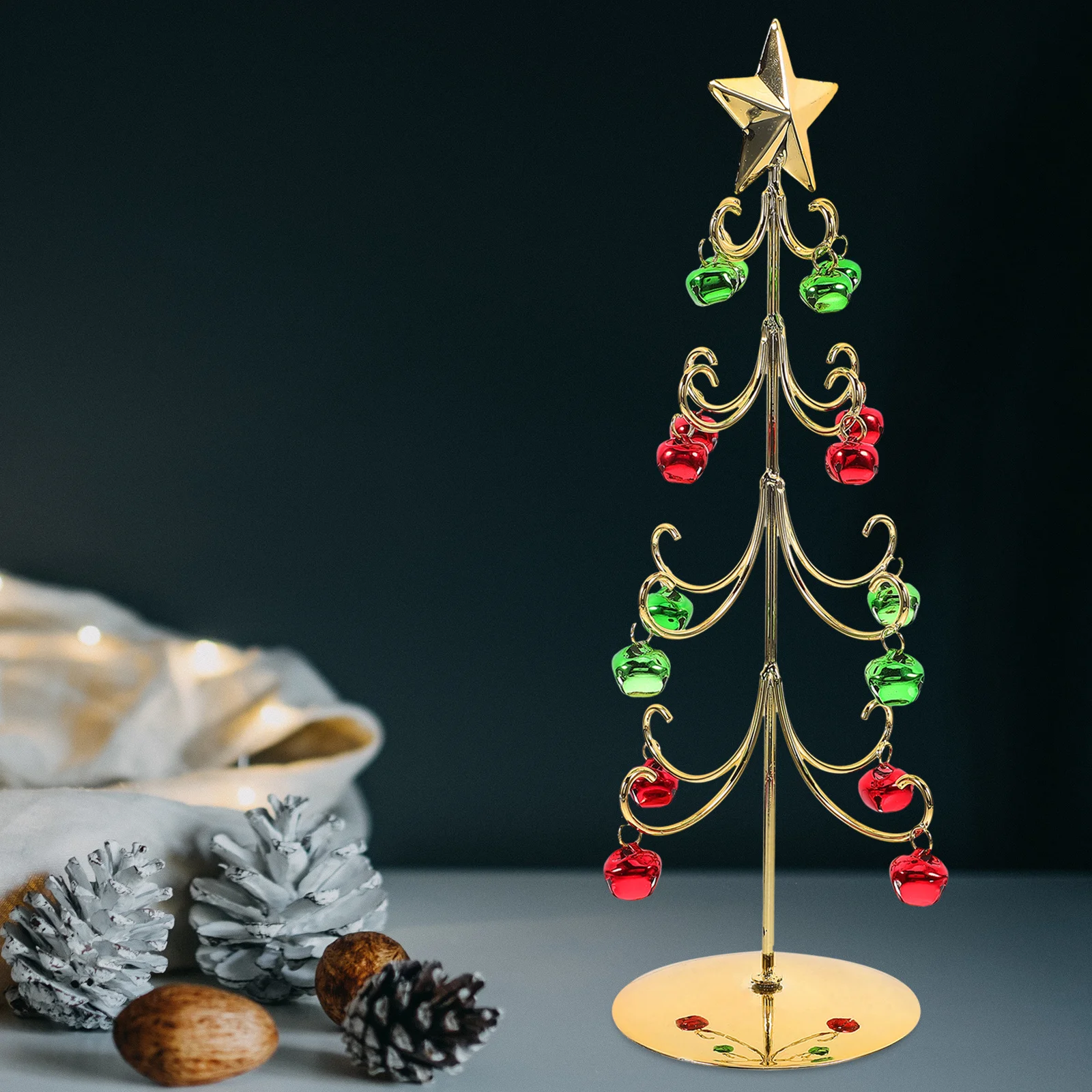 Desktop Christmas Tree Iron Xmas Tree Small Size Fine Workmanship Christmas Table Decoration For Home Office Cafe Hotel
Desktop Christmas Tree Iron Xmas Tree Small Size Fine Workmanship Christmas Table Decoration For Home Office Cafe Hotel