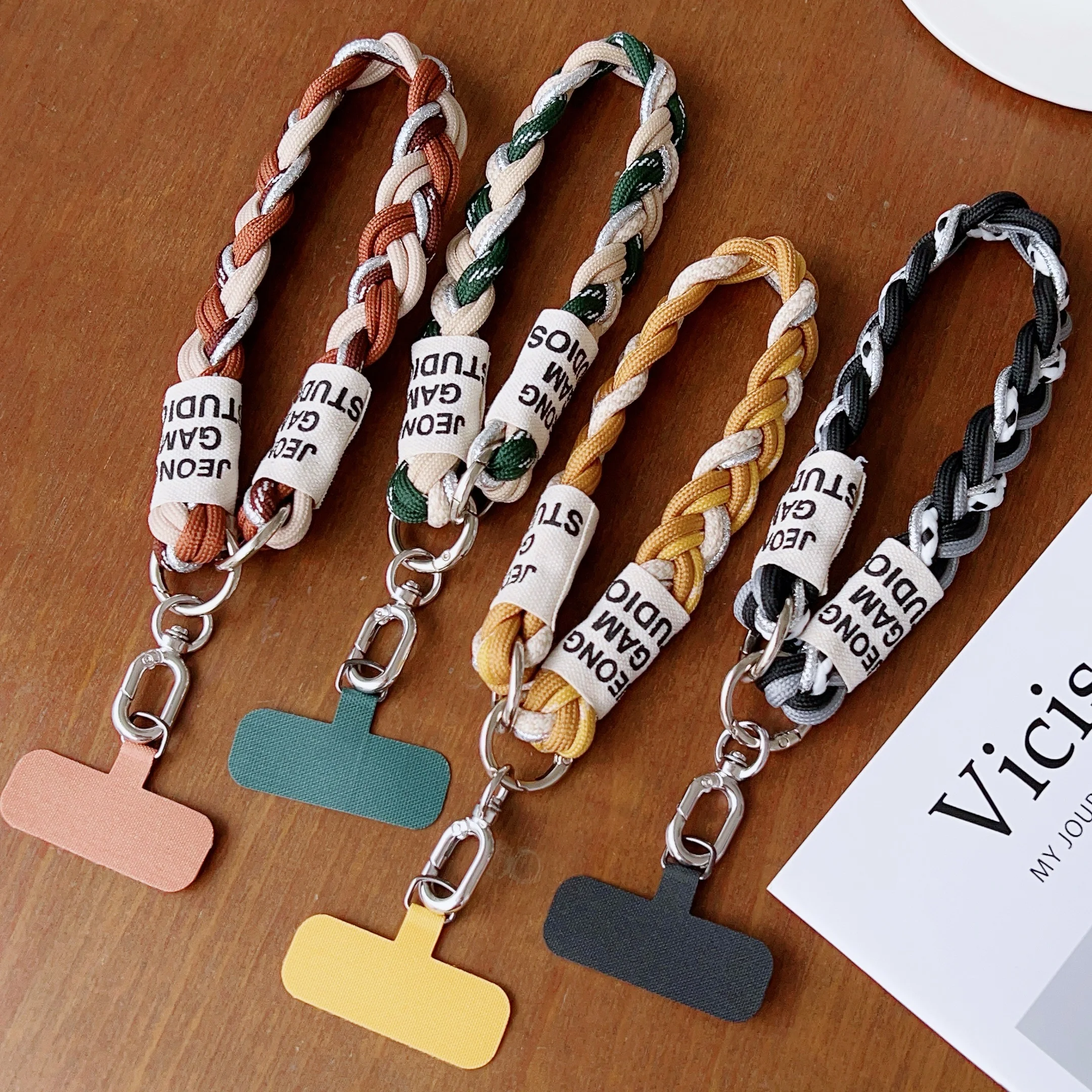Cute Mobile Phone Lanyard Hanging Decoration Can Be Carried Twist Rope Anti-loss Pendant Fashion Strong Wrist Short Straps Band
Cute Mobile Phone Lanyard Hanging Decoration Can Be Carried Twist Rope Anti-loss Pendant Fashion Strong Wrist Short Straps Band