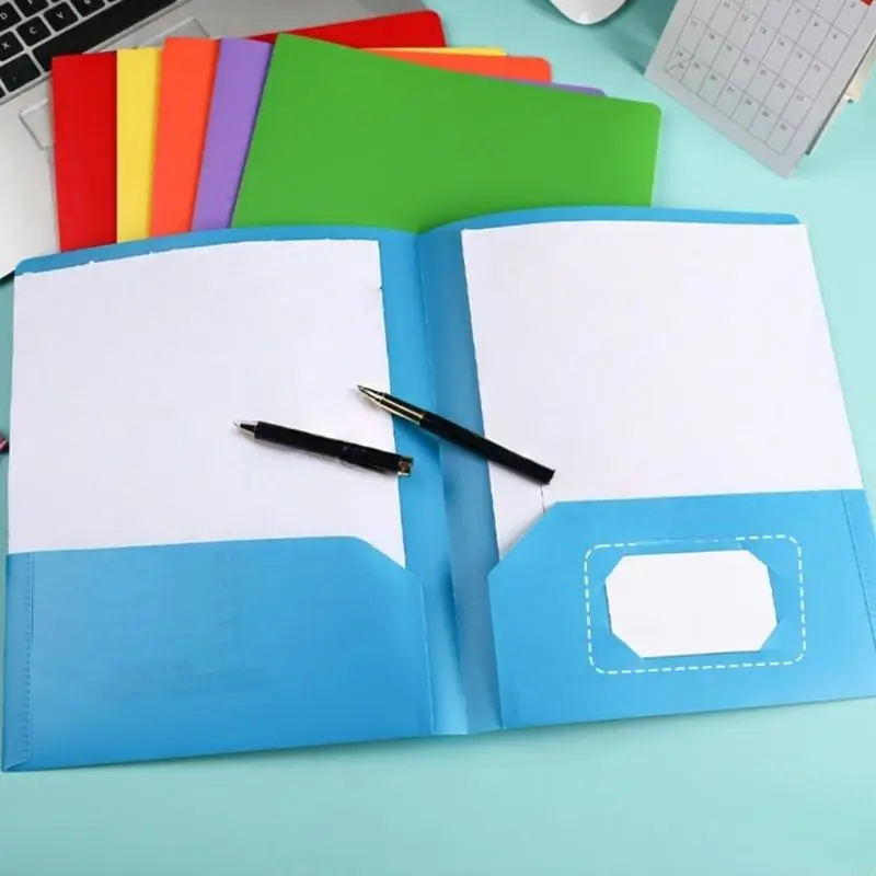 CORA 6Pcs Two-Pocket Folders Letter Size File Folders with 2 Pockets Holds 100 Sheets
CORA 6Pcs Two-Pocket Folders Letter Size File Folders with 2 Pockets Holds 100 Sheets