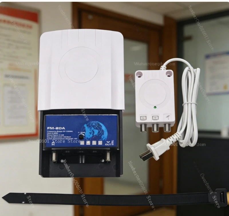 FM-20A High Gain Low Noise Outdoor FM Preamplifier 30dB LNA Remote Radio Broadcast Signal Booster
FM-20A High Gain Low Noise Outdoor FM Preamplifier 30dB LNA Remote Radio Broadcast Signal Booster