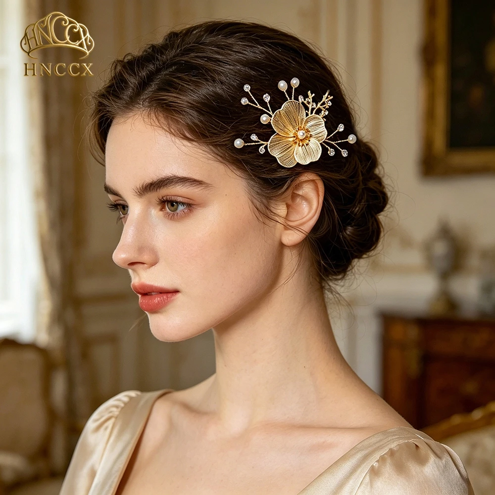 HNCCX Elegant Golden Alloy Flower Hair Pins Fashion Bride Head Clips Hair Accessories Women Fairy Style Hair Fork HP1014
HNCCX Elegant Golden Alloy Flower Hair Pins Fashion Bride Head Clips Hair Accessories Women Fairy Style Hair Fork HP1014