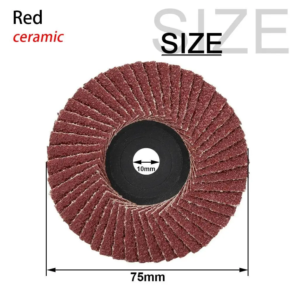 1Pcs 75mm 3" Grinding Wheel Flat Flap Discs Mini Angle Grinder Accessories Flap Wheel For Metal Wood Polishing Polishing
1Pcs 75mm 3" Grinding Wheel Flat Flap Discs Mini Angle Grinder Accessories Flap Wheel For Metal Wood Polishing Polishing