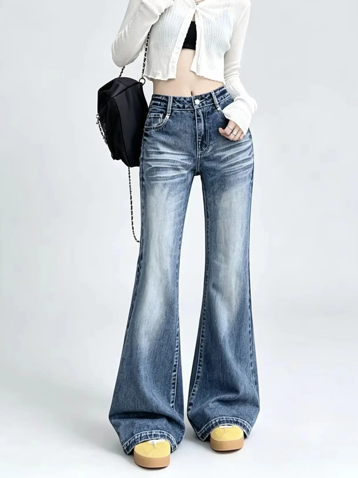 Women's Blue Casual Denim Jeans Y2K American High Street Harajuku 2000S Style Aesthetic Fashion Retro Long Pants Clothing 2026
Women's Blue Casual Denim Jeans Y2K American High Street Harajuku 2000S Style Aesthetic Fashion Retro Long Pants Clothing 2026