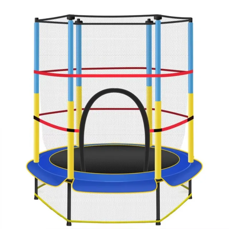 55-дюймовый детский гимнастический большой батут из нержавеющей стали для детей, играющих в прыжки, упражнения, защитная сетка, батут
55-дюймовый детский гимнастический большой батут из нержавеющей стали для детей, играющих в прыжки, упражнения, защитная сетка, батут