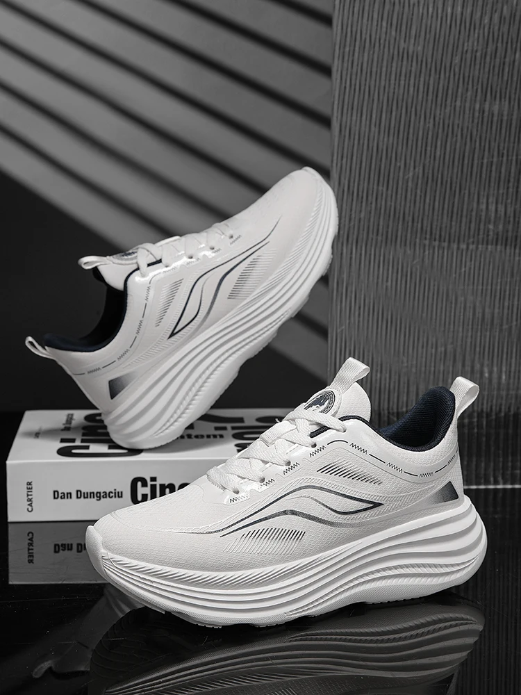 Breathable Mesh Running Shoes for Men, Ultra-Light & Shock-Absorbing, Non-Slip Sole for Outdoor Jogging Gym Walking
Breathable Mesh Running Shoes for Men, Ultra-Light & Shock-Absorbing, Non-Slip Sole for Outdoor Jogging Gym Walking